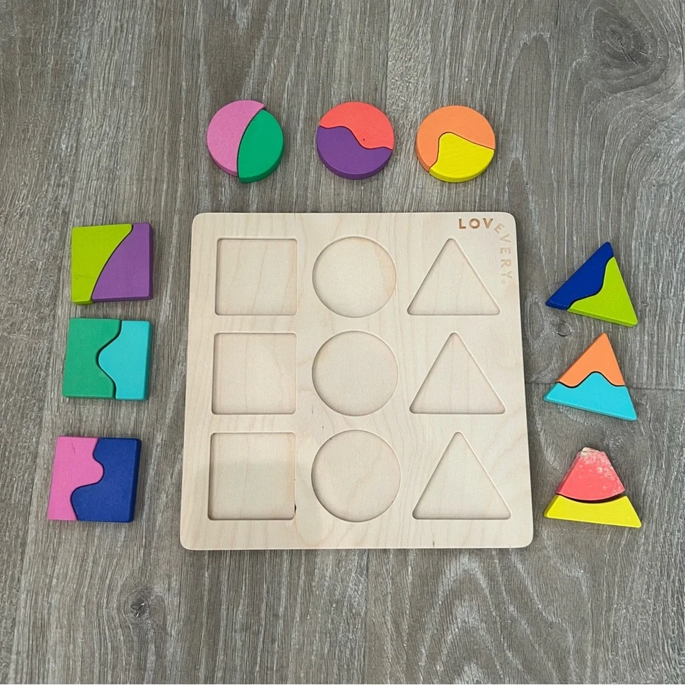 Colorful Wooden Puzzle for Kids